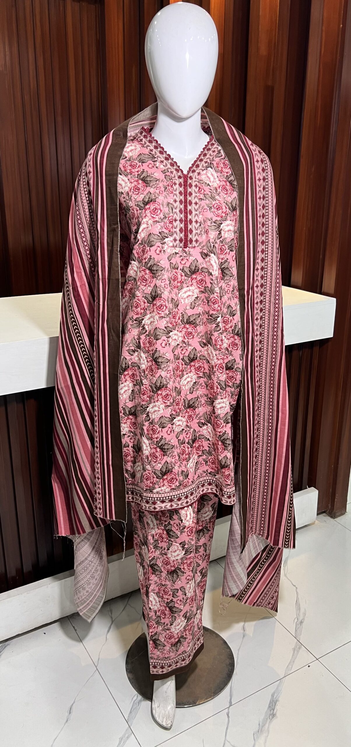 Bin Saeed Original 3 PC Khaddar