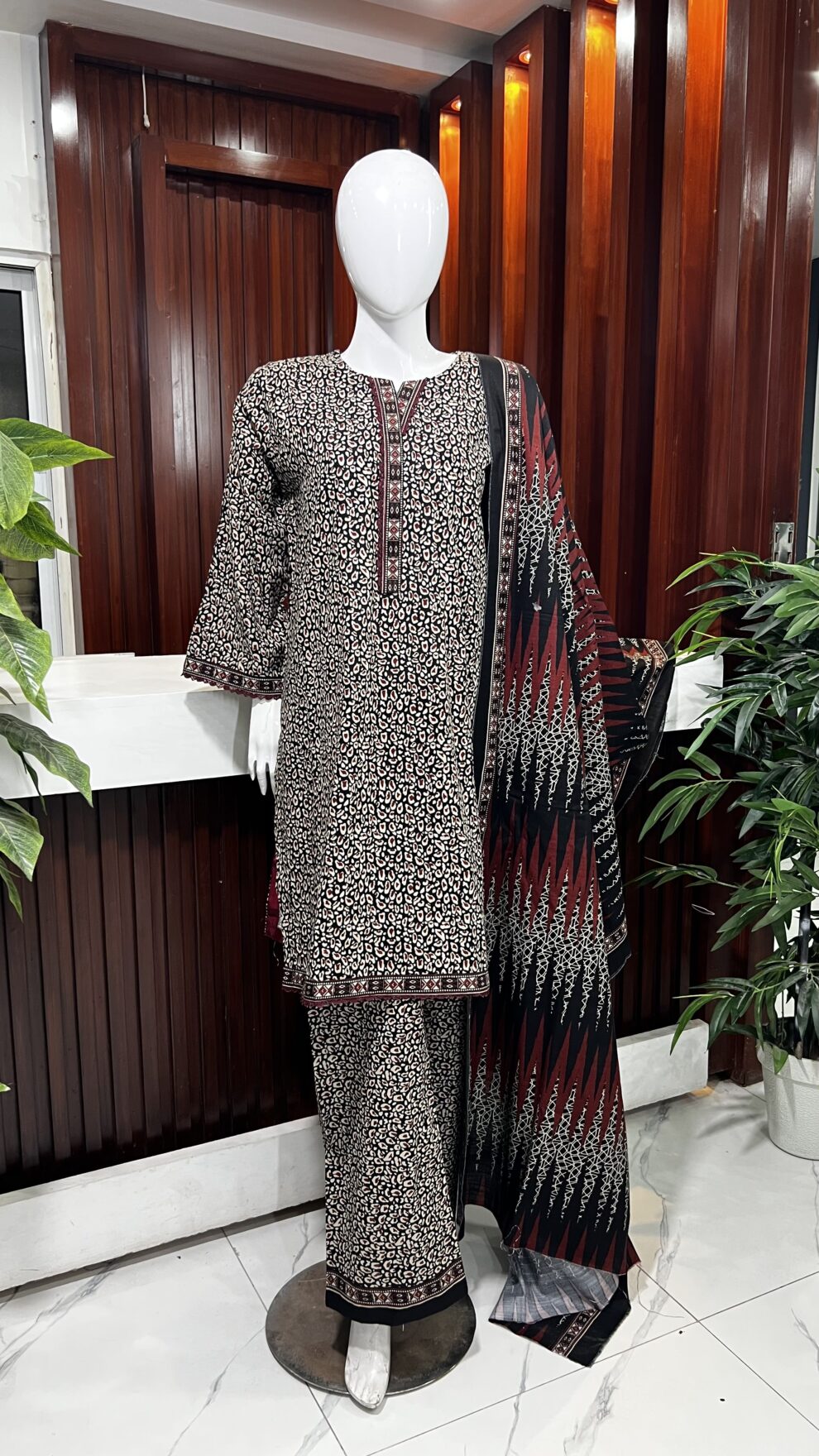 Bin Saeed Original 3 PC Khaddar