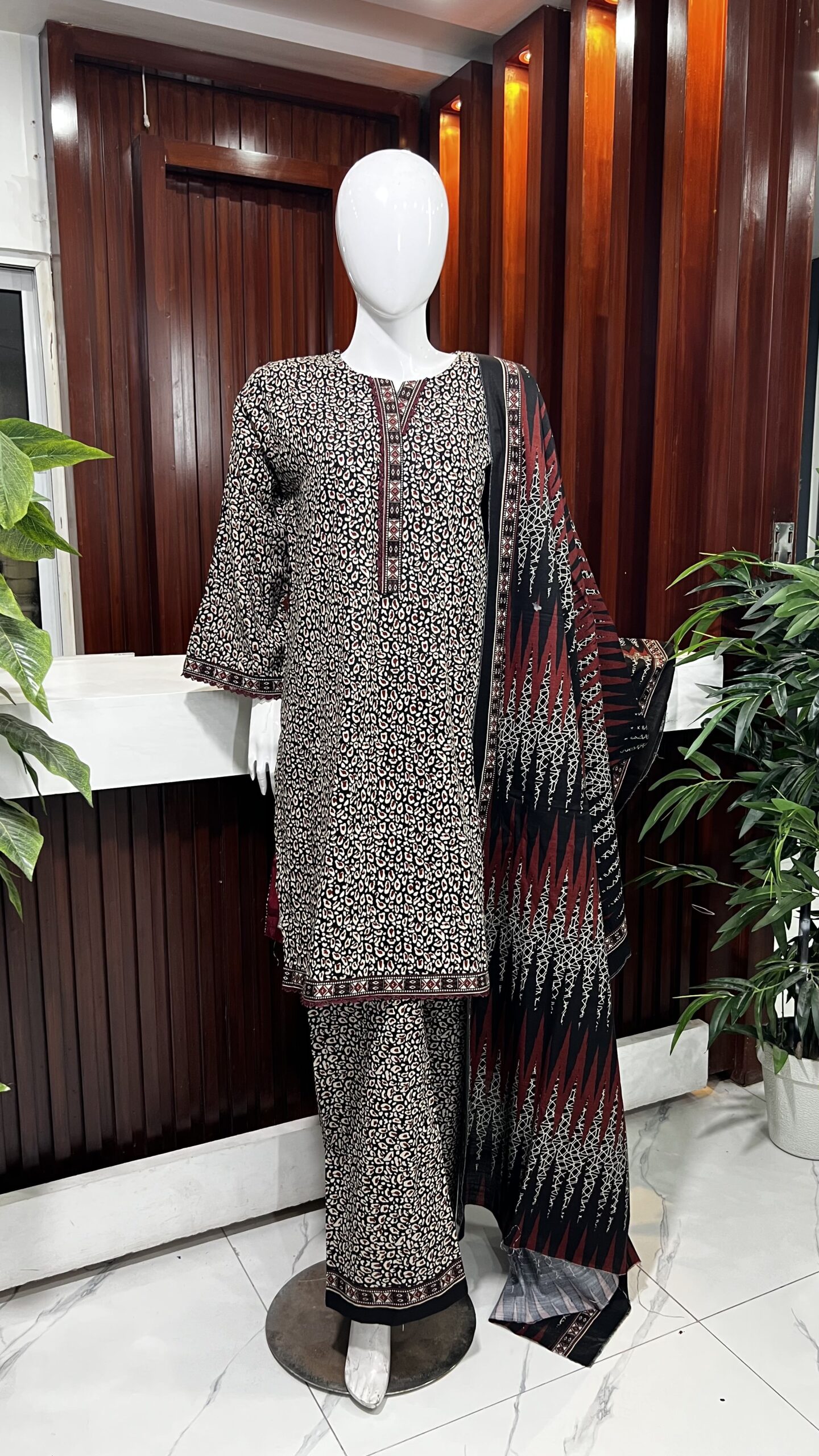 Bin Saeed Original 3 PC Khaddar