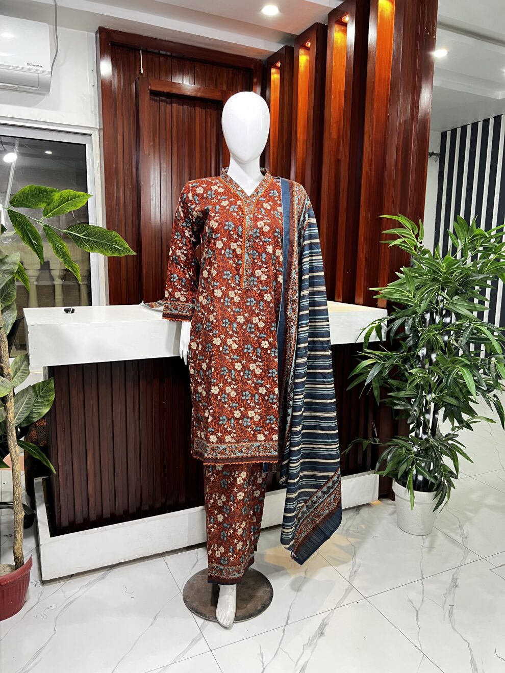 Bin Saeed Original 3 PC Khaddar