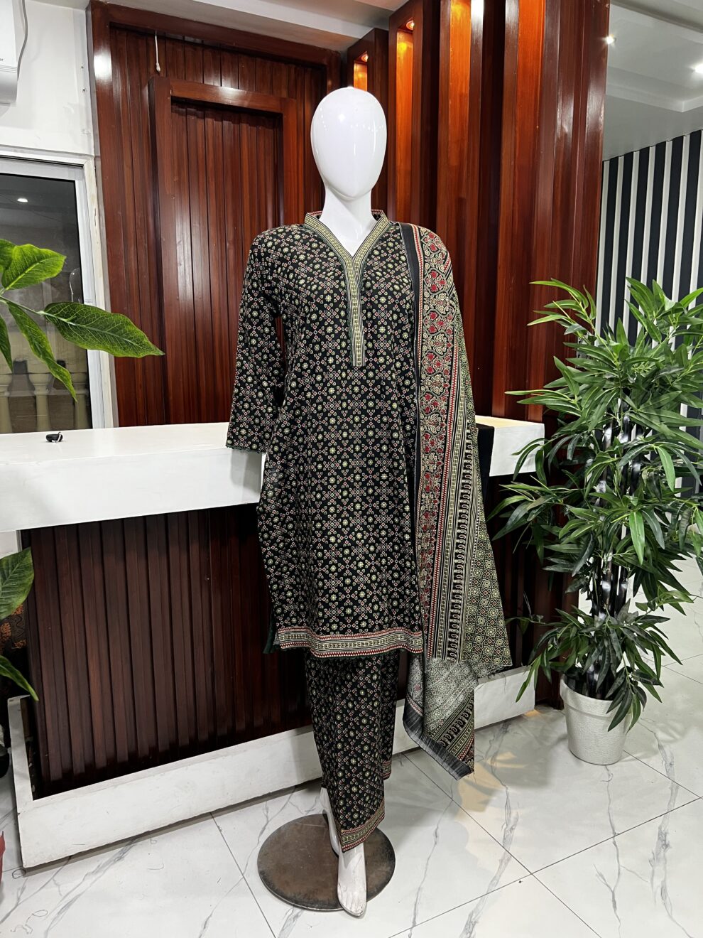 Bin Saeed Original 3 PC Khaddar