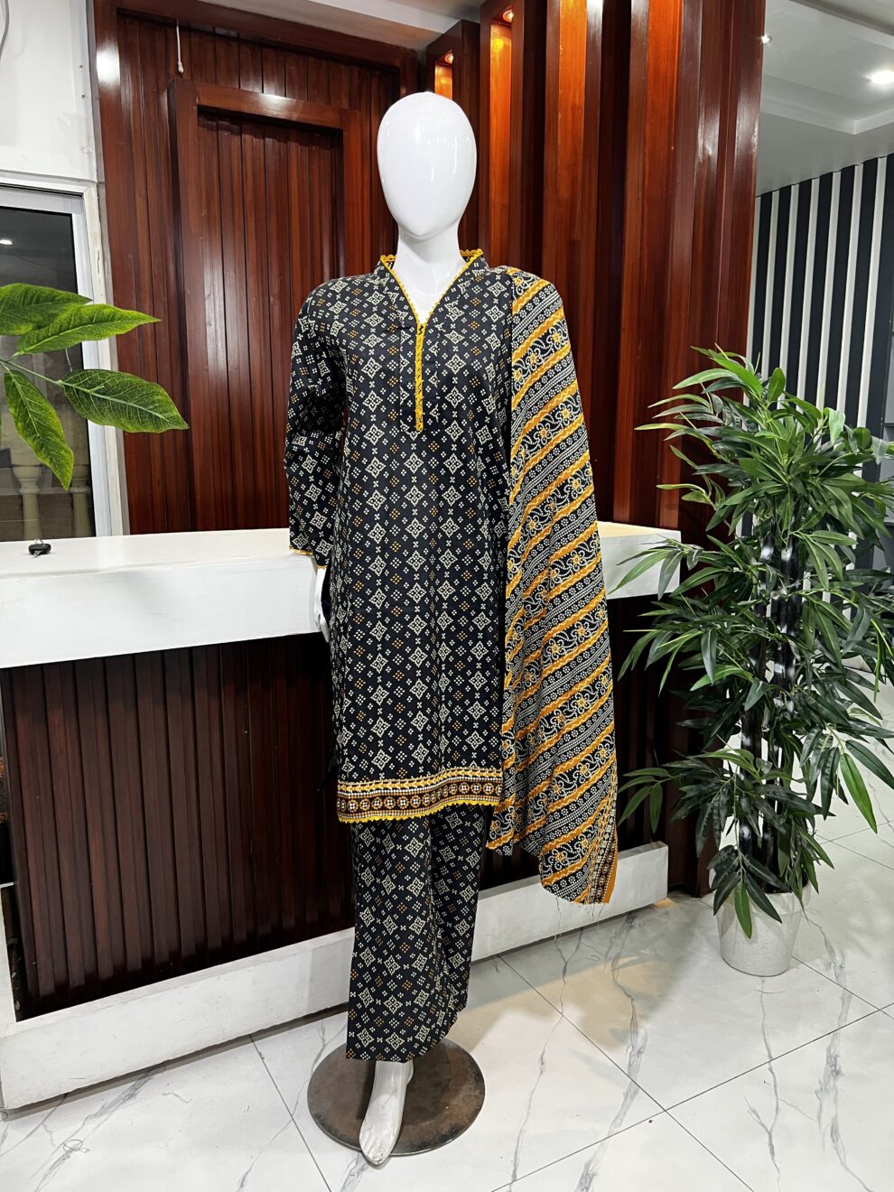 Bin Saeed Original 3 PC Khaddar